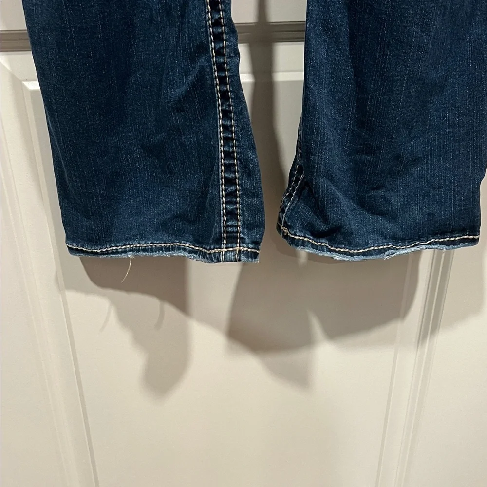 Silver Women's Boot Cut Jeans - Picture 5 of 9